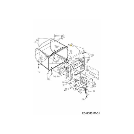 TUBO:FRM:LATERAL:IZQUIERDO 749-04226637 ORIGINAL MTD | Newgardenstore.eu