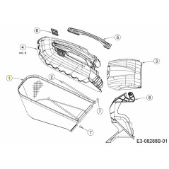 BAG-GRASS 764-04153A ORIGINAL MTD | Newgardenstore.eu