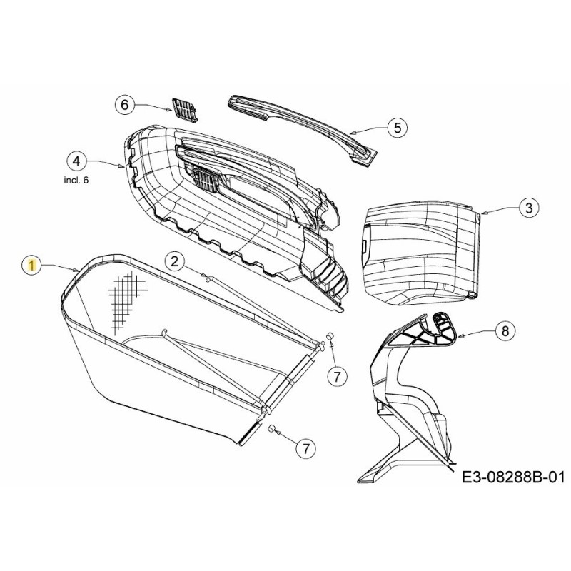 BAG-GRASS 764-04153A ORIGINAL MTD