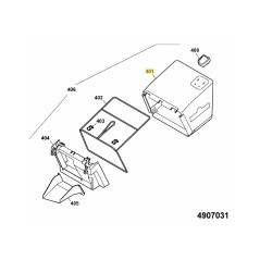 Grasfangtuch 4907335 ORIGINAL MTD