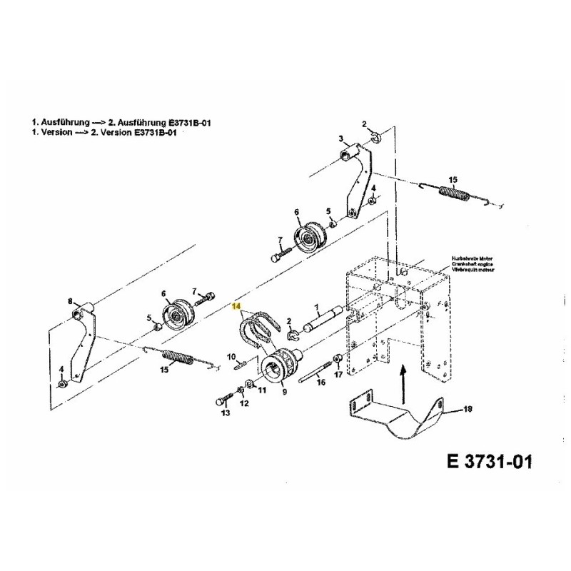 Keilriemen 000.75.974 ORIGINAL MTD