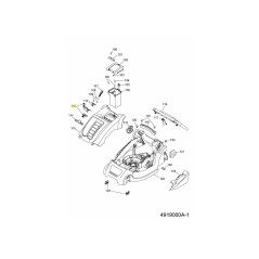 Unterteil des Leistungsschalters 4939034 ORIGINAL MTD