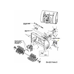 ADAPTER CHUTE 731-1379D ORIGINAL MTD