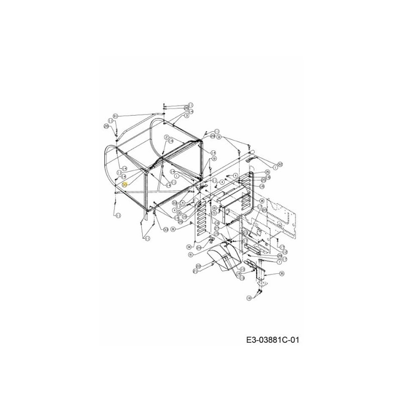 TUBE:FRM:SIDE:RH 749-04227637 ORIGINAL MTD
