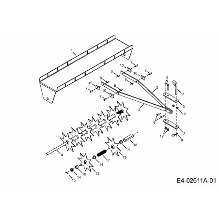 ACHSENKANTENSCHNEIDER AF-26143 ORIGINAL MTD | Newgardenstore.eu