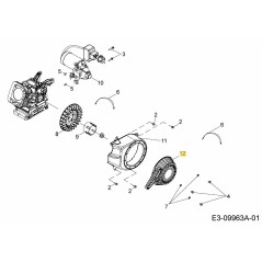 Rückstoßstarter 751-15594 ORIGINAL MTD