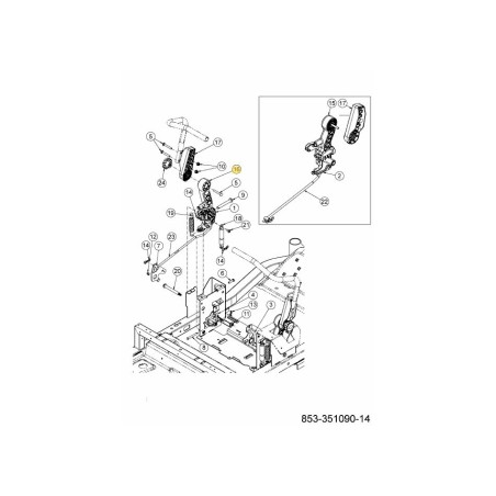 ACTUATOR LH 719-05752A ORIGINAL MTD | Newgardenstore.eu