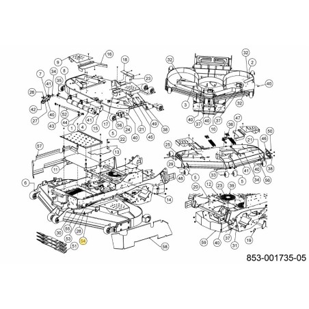 DRUCKBEFESTIGUNGSELEMENT 747-11211 ORIGINAL MTD | Newgardenstore.eu