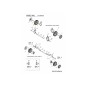 WHEEL CPL. 734-04007A ORIGINAL MTD