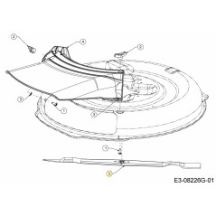 BLADE 30" 3-IN-1 DIAMOND 742-05478 ORIGINAL MTD | Newgardenstore.eu