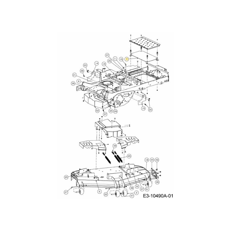 Bodenplatte 703-10438-CY Original Montiert
