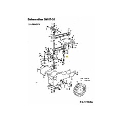 Schneckenwelle kurz 092.48.812 Original montiert