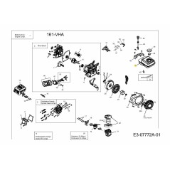 RÉSERVOIR DE CARBURANT 751-14062 ORIGINAL MTD