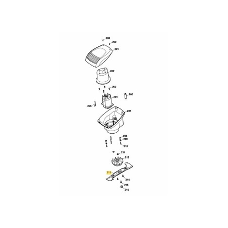 BARRA TAGLIENTE VI 40 W 4001094 ORIGINALE MTD | Newgardenstore.eu