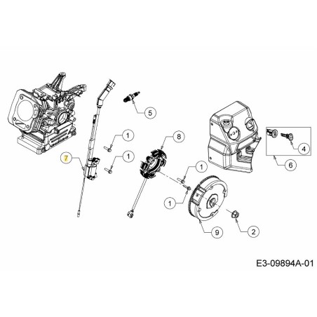 BOBINA 751-15151 ORIGINAL MTD | Newgardenstore.eu