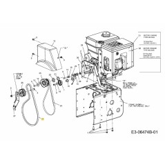 V-BELT 754-04194A ORIGINAL MTD | Newgardenstore.eu