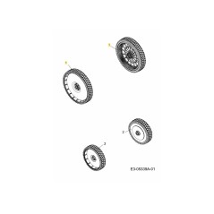 RAD:KOMPL:300MM:DRV:PREM BB 634-04569 ORIGINAL MTD | Newgardenstore.eu