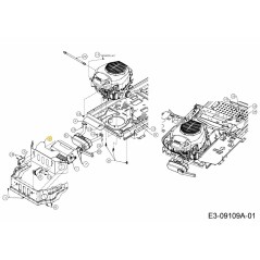 SHIELD CARB 703-09615A ORIGINAL MTD | Newgardenstore.eu