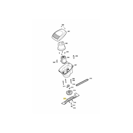 BLADE 46 4601420 ORIGINAL MTD | Newgardenstore.eu