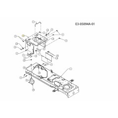 SOPORTE:MARCO:SEAT 783-06089 ORIGINAL MTD | Newgardenstore.eu