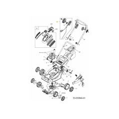 Schalterstecker-Einheit 092.61.216 Original MTD