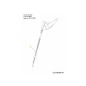 CABLE DEL ACELERADOR CON SOPORTE 746-1087 ORIGINAL MTD