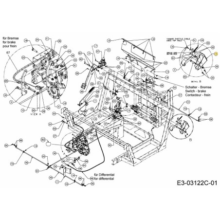BANDEJA CONJUNTO 707-04823D-S ORIGINAL MTD | Newgardenstore.eu