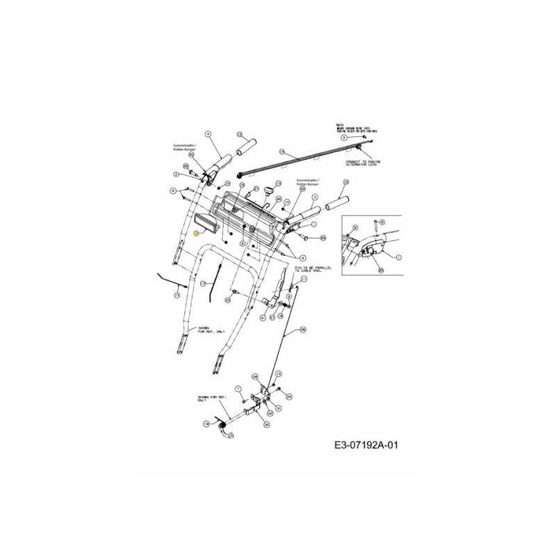 HOUSING:LAMP/LENS ASSY:-890 725-1672 ORIGINAL MTD