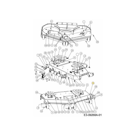 Unterfahrschutzplatte 731-10336 Original MTD | Newgardenstore.eu