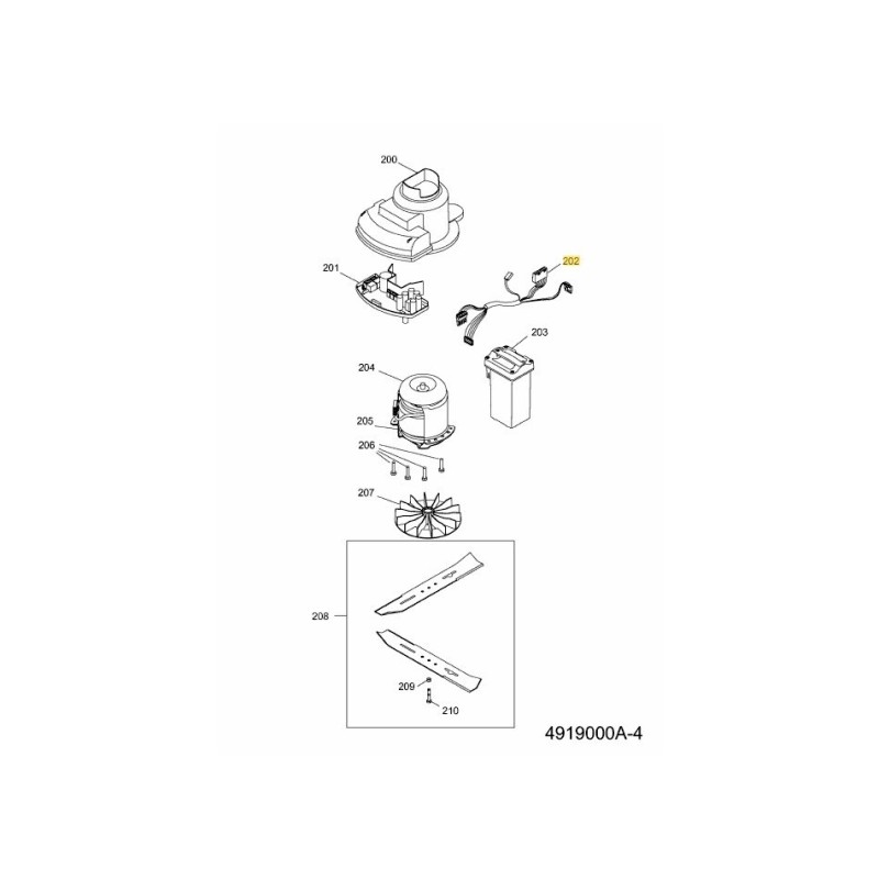 Kabelbaum 4919054 ORIGINAL MTD
