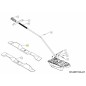 LAME : CW : 21,21 po : PAILLAGE : 105 cm 742-05285 ORIGINAL MTD