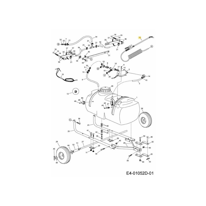 PISTOLA PULVERIZADORA ASSY AF-65310 ORIGINAL MTD PISTOLA PULVERIZADORA ASSY AF-65310 ORIGINAL MTD