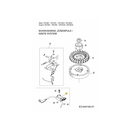 BOBINA 751-11821 ORIGINAL MTD | Newgardenstore.eu