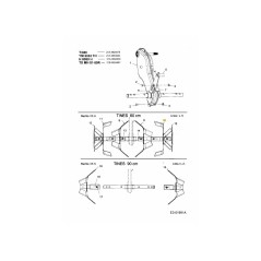 GRUPPO DENTI ESTERNO SX 642-0023 ORIGINALE MTD