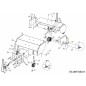 Achse 711-06513 Original MTD