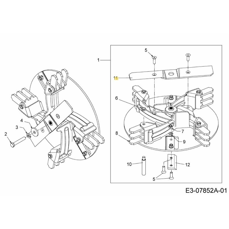 CUCHILLA 742-04050 ORIGINAL MTD CUCHILLA 742-04050 ORIGINAL MTD