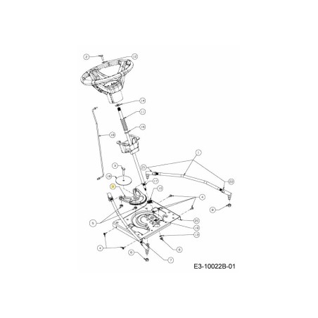 GEAR:CTRL:SEGMENT:5 IN 717-05156C ORIGINAL MTD | Newgardenstore.eu