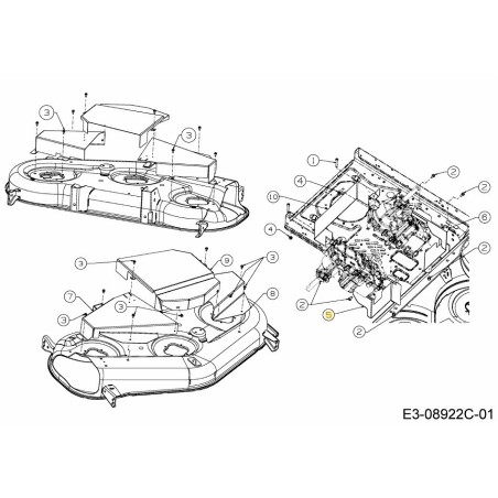 PANEL LH. 783-08795637 ORIGINAL MTD | Newgardenstore.eu