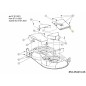 COUVERCLE CENTRAL DU PONT 703-26951637 ORIGINAL MTD