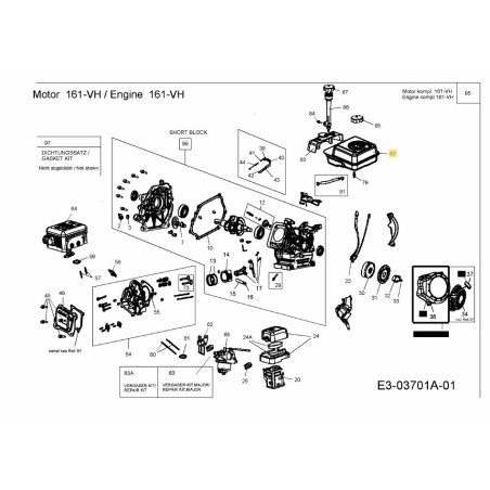 TANK FUEL 2 GAL 751-10920 ORIGINAL MTD | Newgardenstore.eu