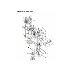 PULLEY 656-0011 ORIGINAL MTD | Newgardenstore.eu