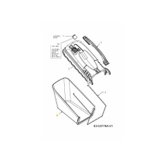 BOLSA DE PAÑUELOS PARA CÉSPED 764-04063 ORIGINAL MTD | Newgardenstore.eu