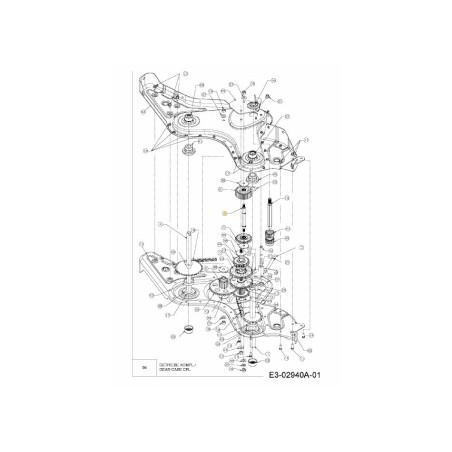 ARBRE PARRAL ASM. 611-0128 ORIGINAL MONTÉ | Newgardenstore.eu