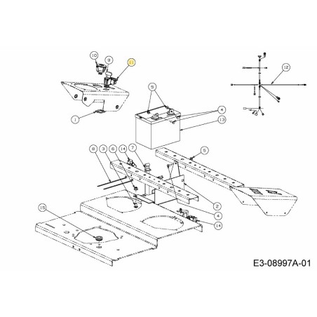 Betriebsstundenzähler 725-06122 Original MTD | Newgardenstore.eu