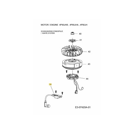 BOBINA 751-12220 ORIGINAL MTD | Newgardenstore.eu
