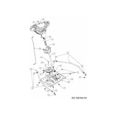 ASM BIELLA CRAVATTA FORZA DX 647-05050 ORIGINALE MTD