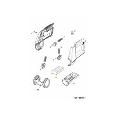 LI-ION BATTERY 7086918 ORIGINAL MTD | Newgardenstore.eu