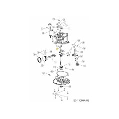 CRANKSHAFT 751-19708 ORIGINAL MTD