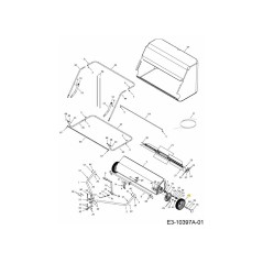 WHEEL CPL. AF-40113 ORIGINAL MTD | Newgardenstore.eu