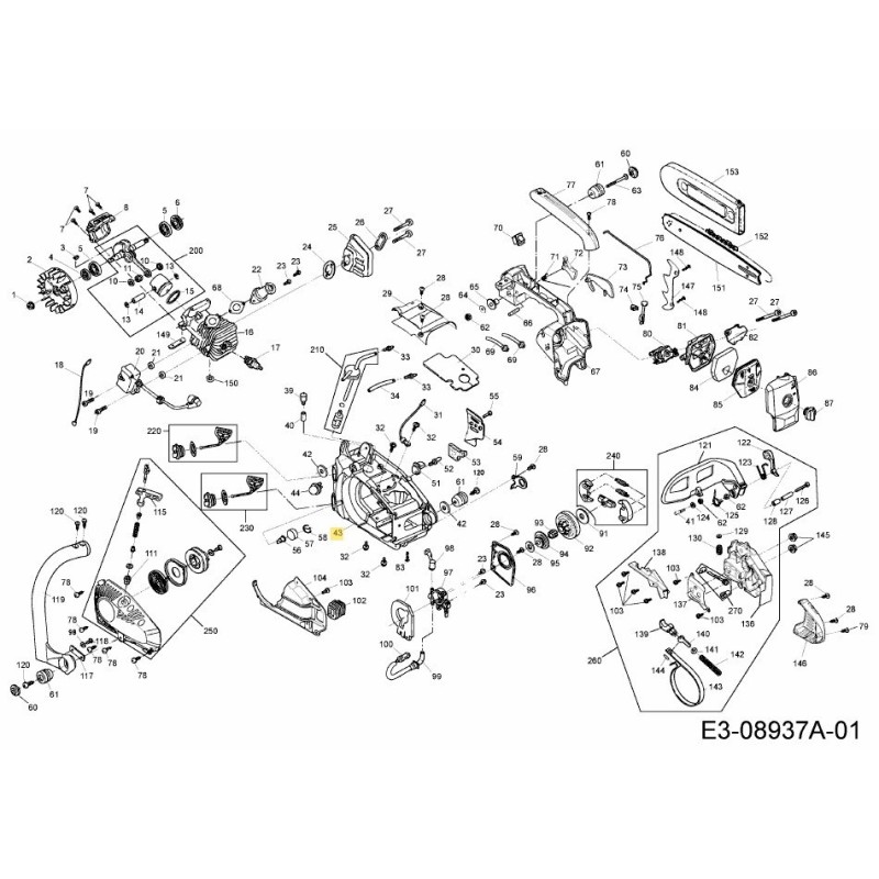 SERBATOIO DEL CARBURANTE 092.63.410 ORIGINALE MTD